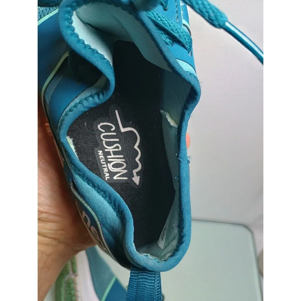 New Balance Nergize Sport Women's Mesh Lace-Up Low Top Sneakers Blue Green